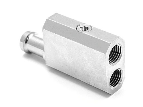 MTM Hydro 20.0073 Hi Lo Trombone Valve, 1/4" NPT F - (2X) 1/4" NPT F