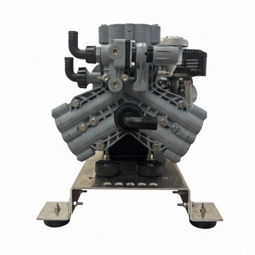  Stealth P40 Soft Wash Skid – 14.5 GPM, 300 PSI, Honda GX200 Pull Start back 4