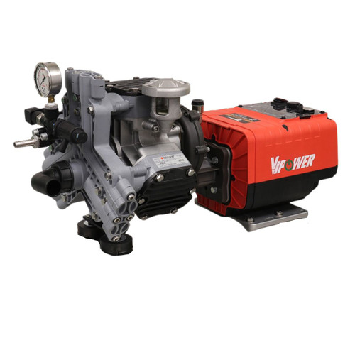 Comet P40 + VIPower VX-120 Electric Soft Wash Pump System NO PLATE