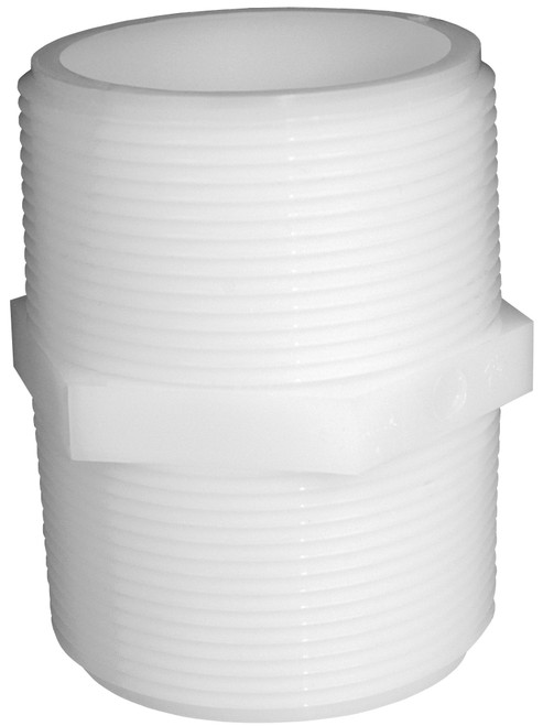 TerreMax Nipple 1/2" Male NPT X 1/2" Male NPT Fitting (Nylon)