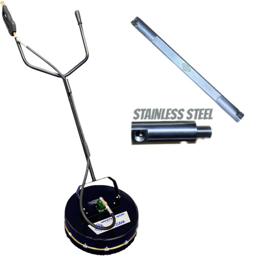 UC6016HC-HFSS Whisper Wash Ultra Clean 16-inch Surface Cleaner — Hydro-Flow 2-Tip Stainless Steel