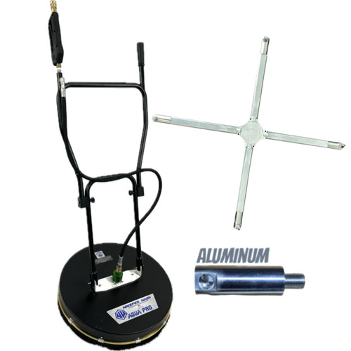 AQ2400-4HFAL_Whisper Wash Aqua Pro 24-inch Surface Cleaner – XForce 4-Tip Aluminum