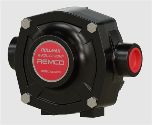 Remco R880C RollMax series high-capacity 8-roller cast iron agricultural sprayer pump.