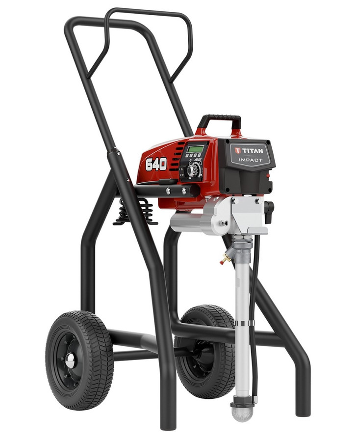 Titan 805004 Impact 640 Airless Paint Sprayer, High Rider Spraywell