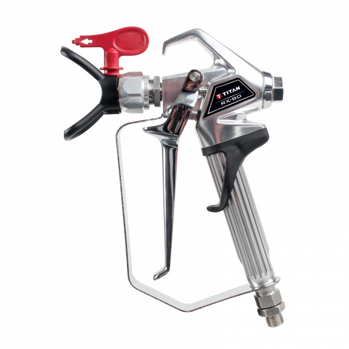 Titan 538005 RX80 Airless Spray Gun with TR1 Tip, 4 Finger Spraywell