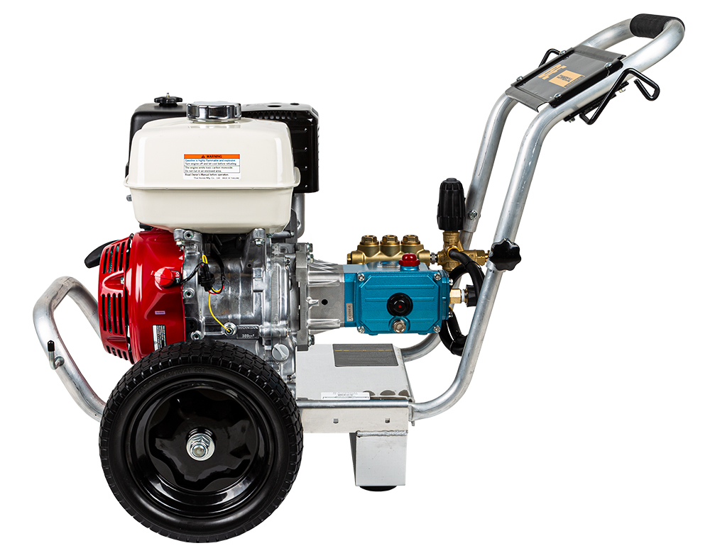 Power washer with honda shop motor