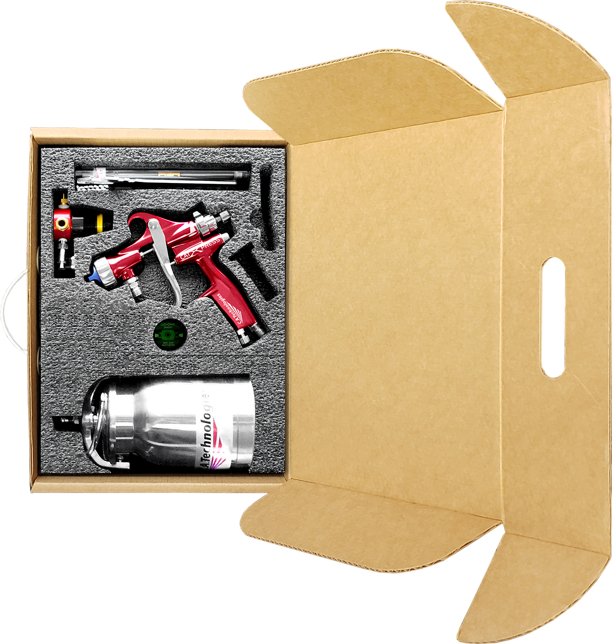 CA Technologies CAT-XPR-303R2 HVLP Pressure Feed Spray Gun - Spraywell
