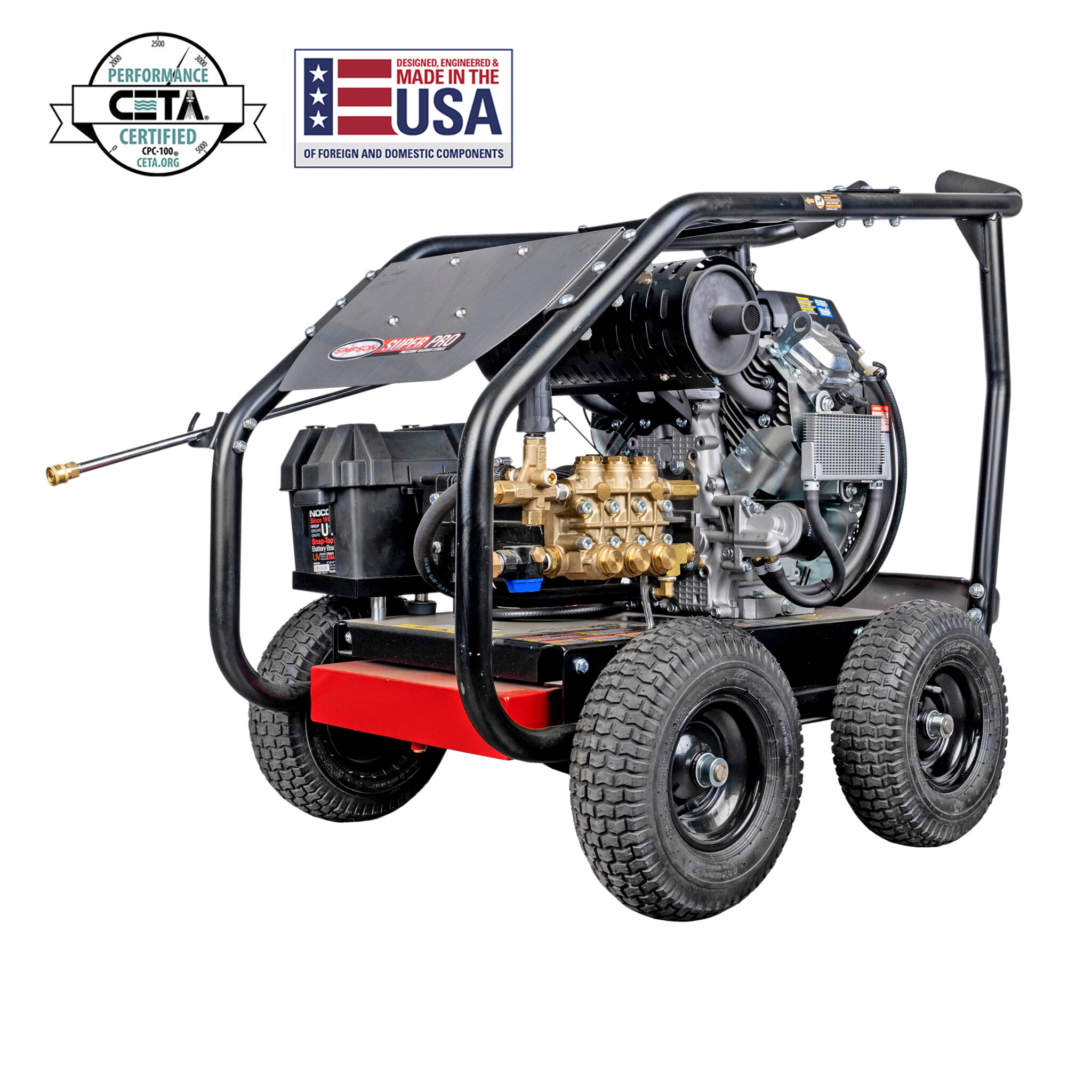 6 GPM @ 4000 psi Pressure Washer 