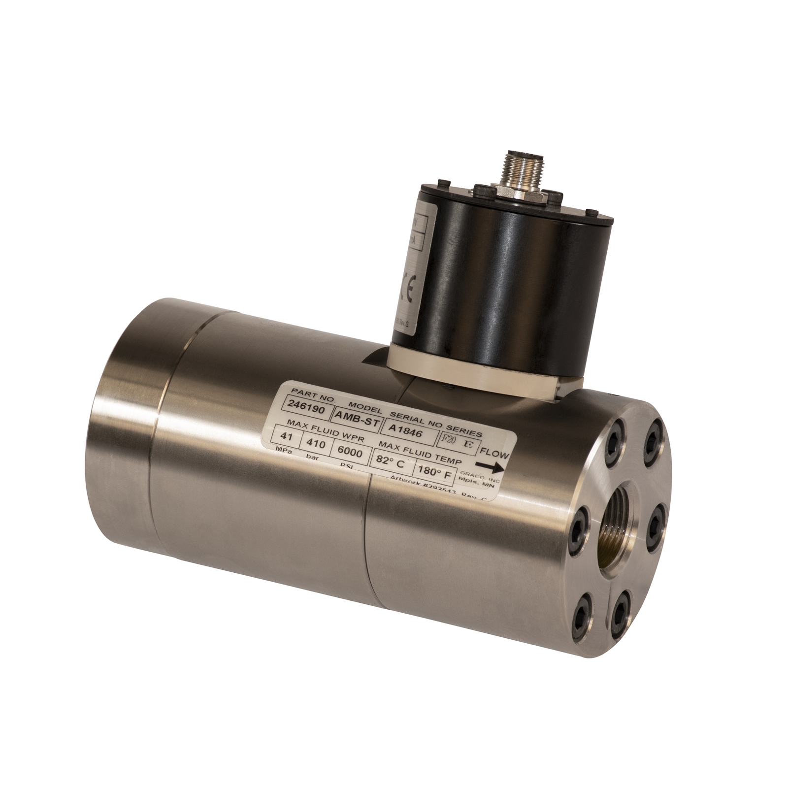 Graco 246190 METER, HELI. GEAR AMB W/SENSOR Spraywell