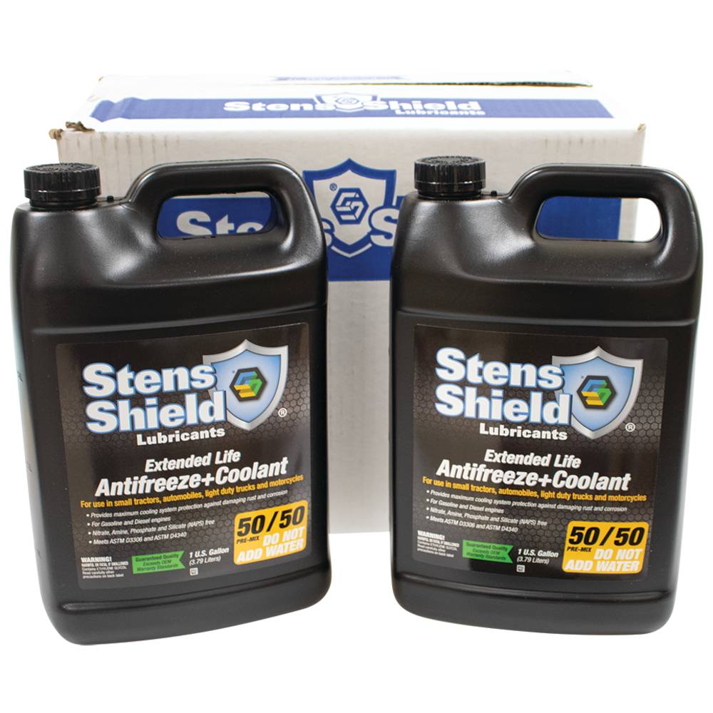 Stens Shield 770-744 Antifreeze, 50/50 Pre-Mix Antifreeze, Four 1 gallon  bottles - Spraywell