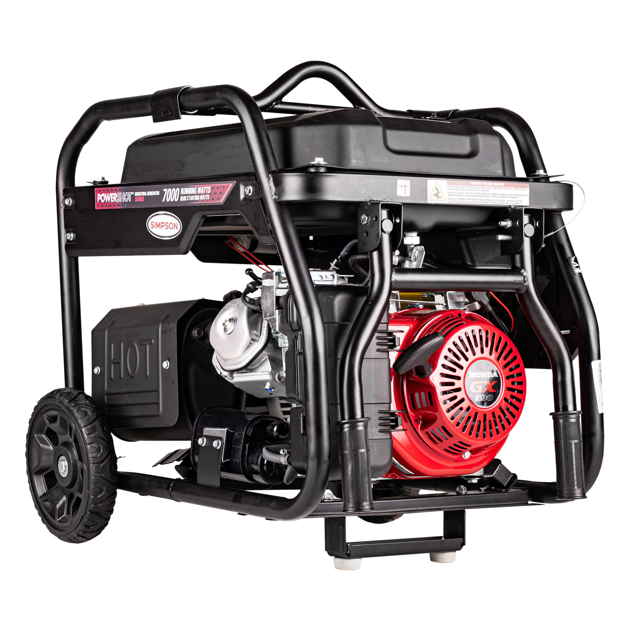 Simpson 70055 SCGH8500E Industrial 7000 Watt Portable Generator