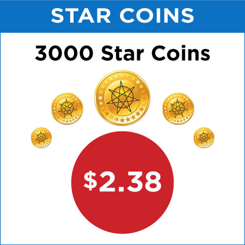 3000 Star Coins