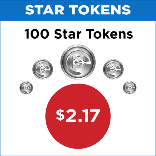 100 Star Tokens