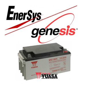 Genesis (formerly Yuasa) NP65-12BFR - 12 Volt, 65.0Ah Sealed Rechargeable Battery 