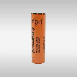 Lithium Werks APR18650M-1B, 3.3 Volt, 1.1Ah LiFePO4 Battery 