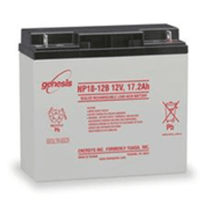 EnerSys Genesis NP18-12B 12 Volt, 18 Amp Hour SLA Battery 