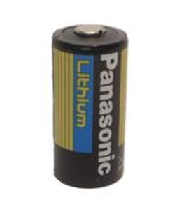 Panasonic CR123A 3 Volt, 1550 mAh Lithium 2/3A Battery