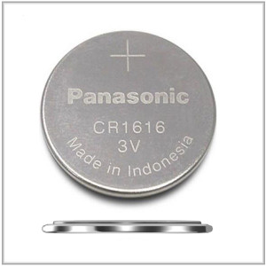 Panasonic CR1616 3 Volt, 55 mAh Lithium Battery