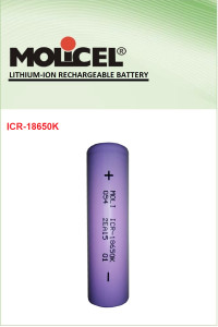 Molicel ICR-18650K, 3.7 Volt 2600mAH Lithium-Ion Cell - Molicel # FSPE80054