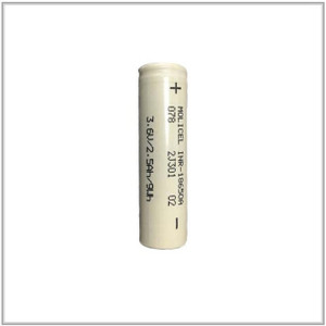 Molicel INR-18650A, 3.6 Volt 2500mAH Lithium-Ion Cell 