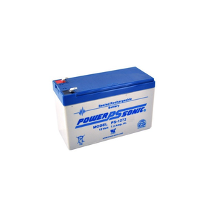 PowerSonic PS-1272F1 12 Volt, 7.2 Ah, SLA Battery