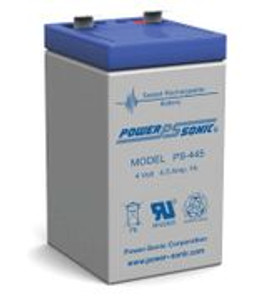 Powersonic PS-445 4 Volt, 4.5 Ah, SLA Battery