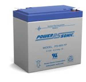 Powersonic PS-665 6 Volt, 6.5 Ah, SLA Battery