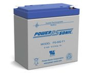 PowerSonic PS-682 6 Volt, 9 Ah, SLA Battery