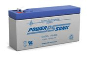 Powersonic PS-832 8 Volt, 3.2 Ah, SLA Battery