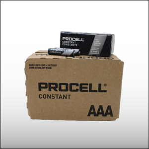 Duracell Batteries Procell PC2400 1.5 Volt, Alkaline AAA - 144/Case