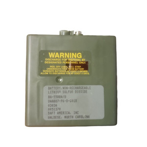 Saft BA-5588A/U 15 Volt, 3.5 Ah, Lithium Sulfur Dioxide, NSN 6135-00-088-2708 Battery
