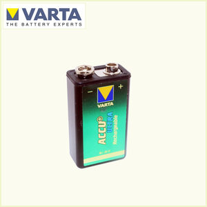 Varta P7/8H, 8.4 Volt, 150mAh NIMH 9 Volt Style Battery