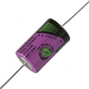 Tadiran TL-4902/P, 3.6 Volt, 1200 mAh Lithium 1/2AA Battery w/2 PC Pins