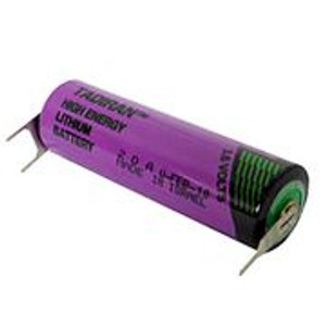 Tadiran TL-4903/TP, 3.6 Volt, 2400 mAh Lithium AA Battery w/3 Pins