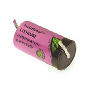 Tadiran TLH-5920/T, 3.6 Volt 7500 mAh Lithium C Battery w/Solder Tabs 