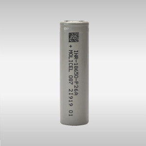 Molicel INR-18650-P26A, 2.8 Volt 2600mAh Lithium-Ion Cell 