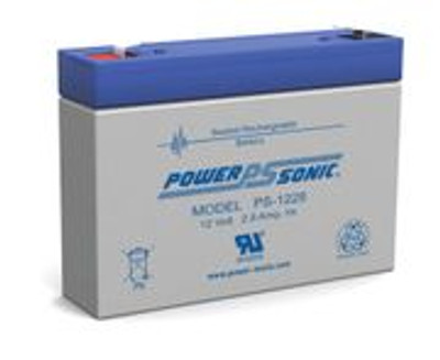 PowerSonic PS-1228 12 Volt, 2.8 Ah, SLA Battery