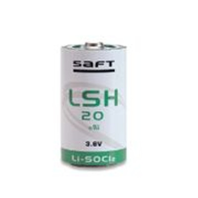 Saft LSH20, 3.6 Volt, 13000 mAh, Lithium D Battery