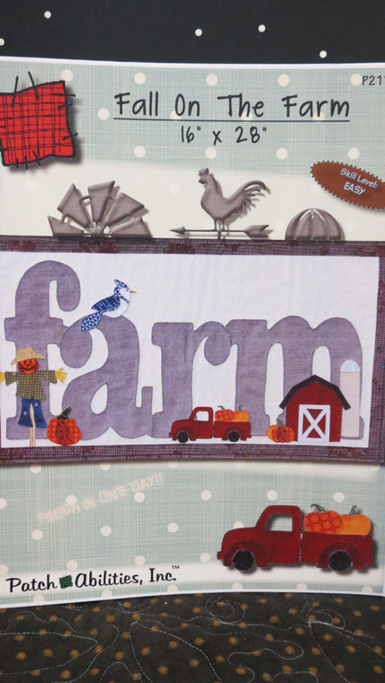 "Fall On the Farm"  16" X 28"