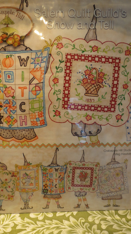 Salem Quilt Guild Show and Tell