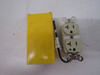 Hubbell HBL8300SGIA Outlets Receptacle 2P 20A 125V Ivory 3Wire EA Duplex Receptacle Hospital Grade Tamper Resistant