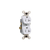 Legrand-Pass & Seymour WR20TR-W Straight Blade Duplex Receptacle