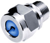 Hubbell SHC1023ZP Straight Male Machined Zinc Plated Steel Cord Connector