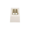 PANDUIT JB1DIW-A 1-Piece Deep Low Vage Outlet Box Surface Mount Outlet Box
