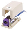 Hubbell ISB1OW Data/Voice/Multimedia Office White Surface Mount Box