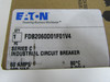 Eaton FDB2060D01F01V4 Molded Case Breakers (MCCBs) FDB 2P 60A 600V 50/60Hz 2Ph F Frame Series C