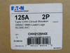Eaton CHH2125H4X Molded Case Breakers (MCCBs) CHH 2P 125A 240V 50/60Hz 1Ph