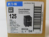 Eaton BRX2125 Miniature Circuit Breakers (MCBs) BR 2P 125A 240V 50/60Hz 1Ph