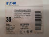 Eaton QCGF1030 Miniature Circuit Breakers (MCBs) QCGF 1P 30A 240V 50/60Hz 1Ph