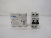 Eaton FAZ-B1/2 Miniature Circuit Breakers (MCBs) FAZ 2P 1A 480V 50/60Hz 1Ph B Curve